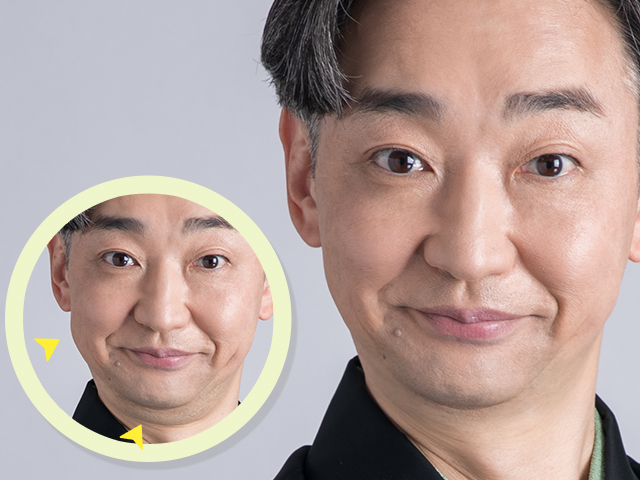 輪郭補正